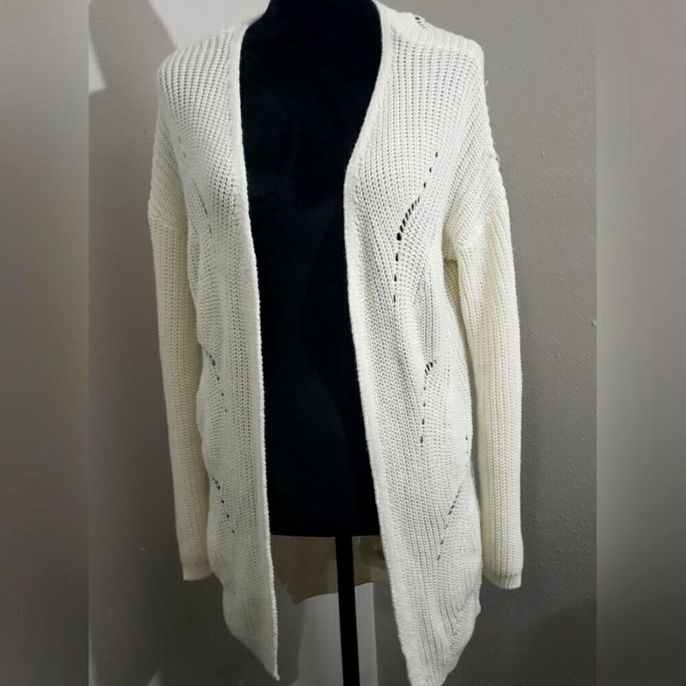 Pink Rose Vintage Cardigan Cross Back size large